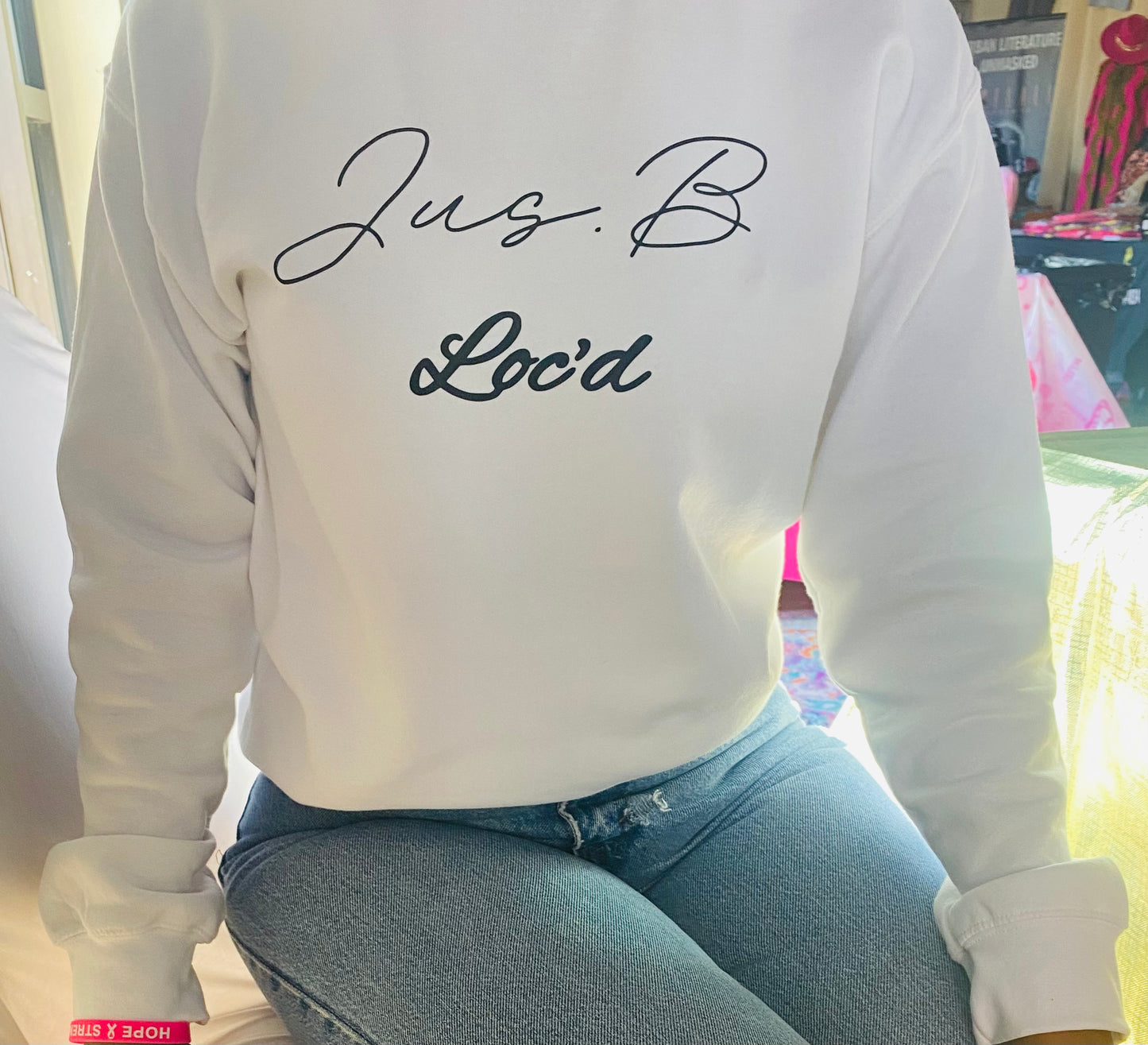 JUS. B’s CREW NECK